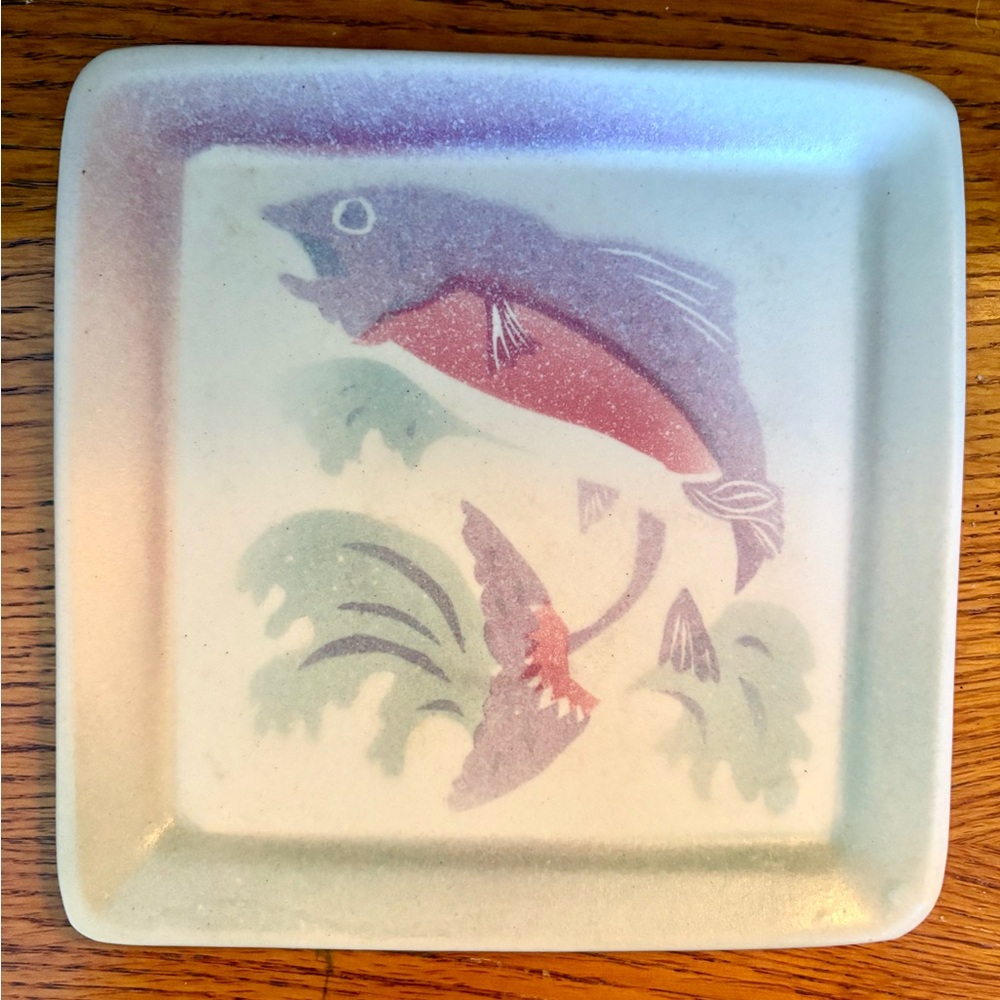 Decorative Fish Ceramic Plate